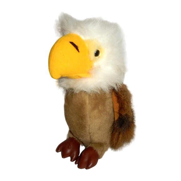 Vintage 1983 Smartoy Eagle Plush Stuffed Animal Toy 10" Korea - Picture 1 of 5